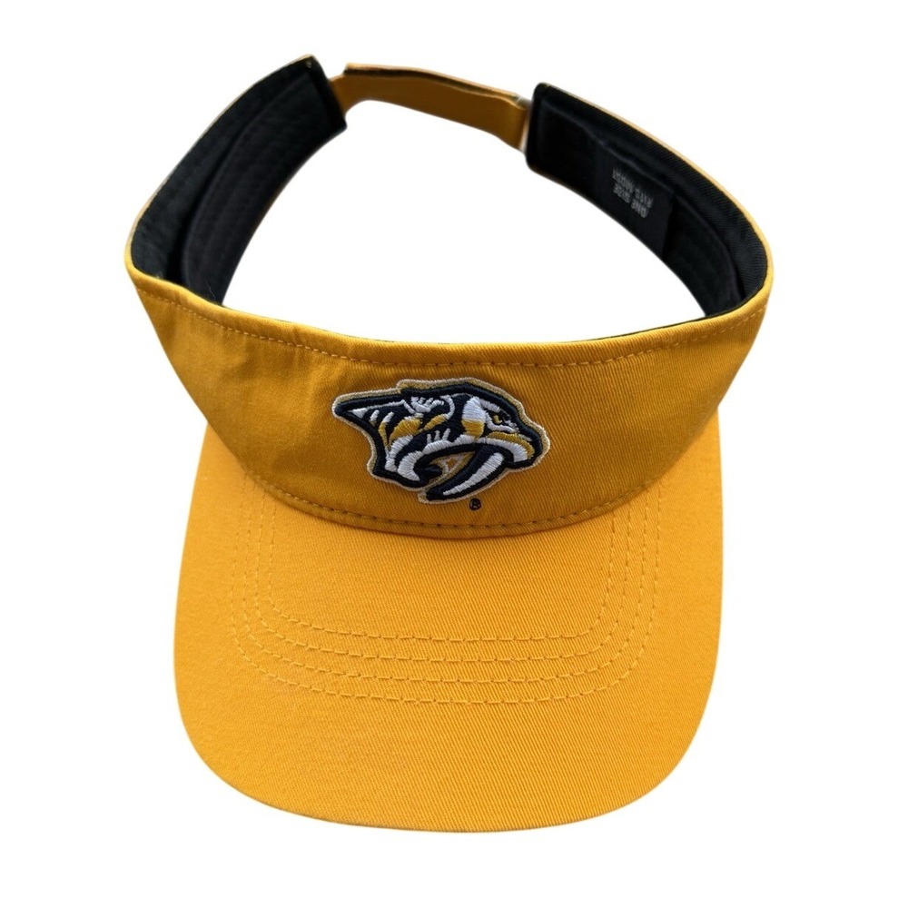 Nashville Predators Bridgestone Sun Golf‎ Visor Adjustable Hat Cap Men Women NHL